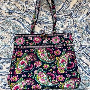Vera Bradley Petal Paisley Tote Bag